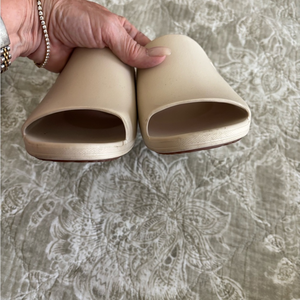 Aetrex Jamie EUC Lightweight Wedge Mule Slide Sandals~9 - Picture 5 of 8